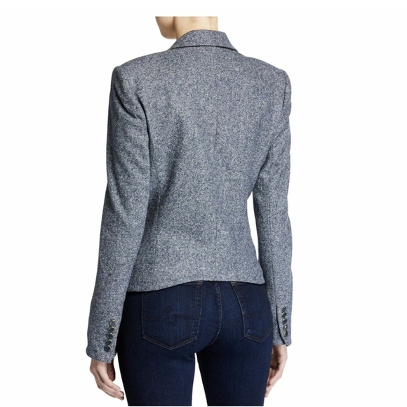 Veronica Beard Diego Dickey Jacket Size 4 Double Breasted Blazer - Picture 2 of 2